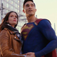 Lois (Bitsie Tulloch) and Superman (Tyler Hoechin) look to the future.
